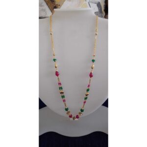 916 Gold Modern Chain Mala