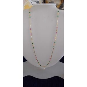 22 Ct Colorful Delicate Mala