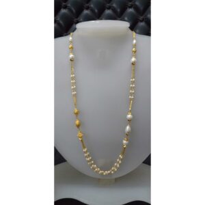 916 Gold Modern Chain Mala