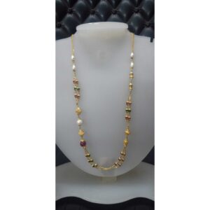 22 Ct Delicate Gold Fancy Mala