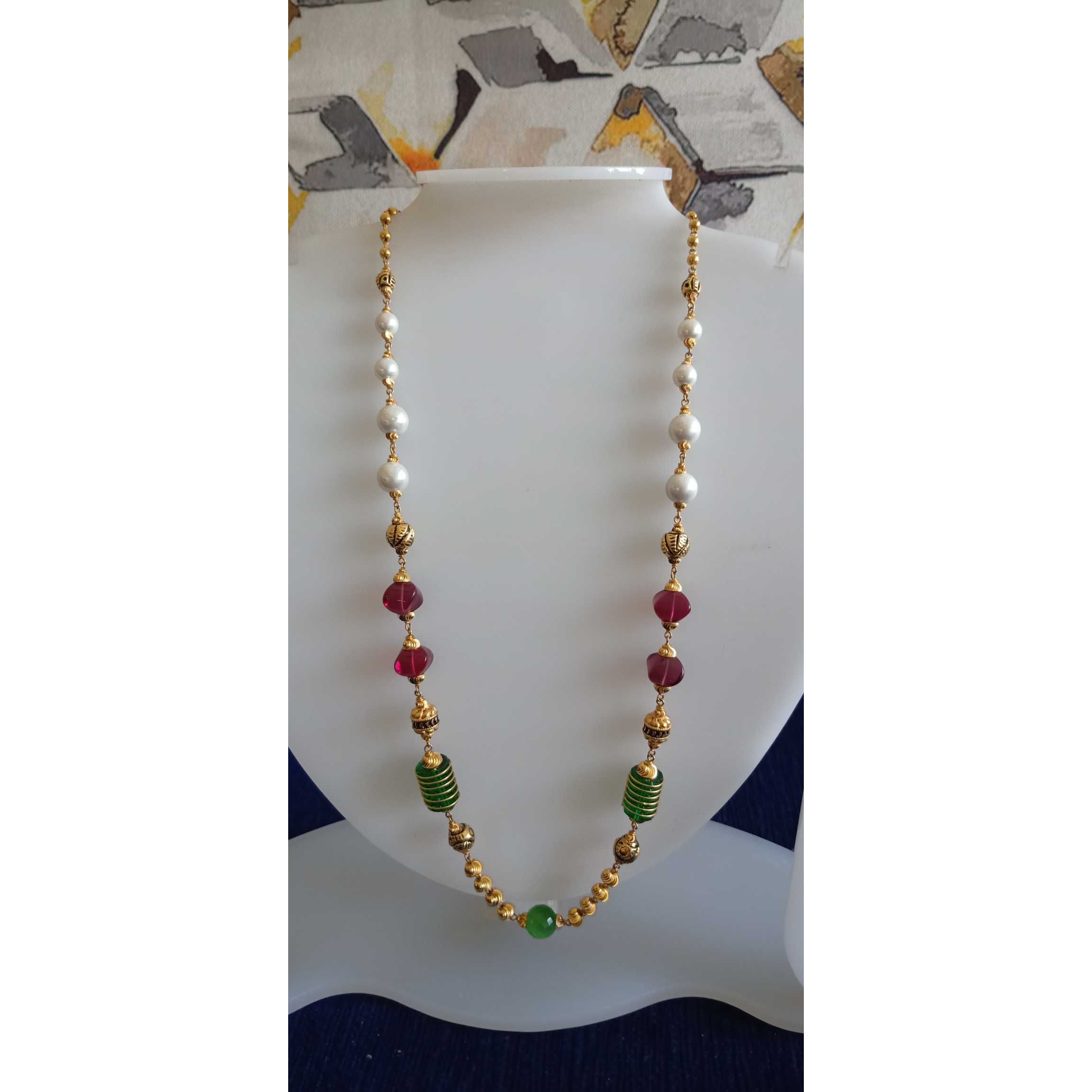 Attractive 916 Gold Ladies Mala