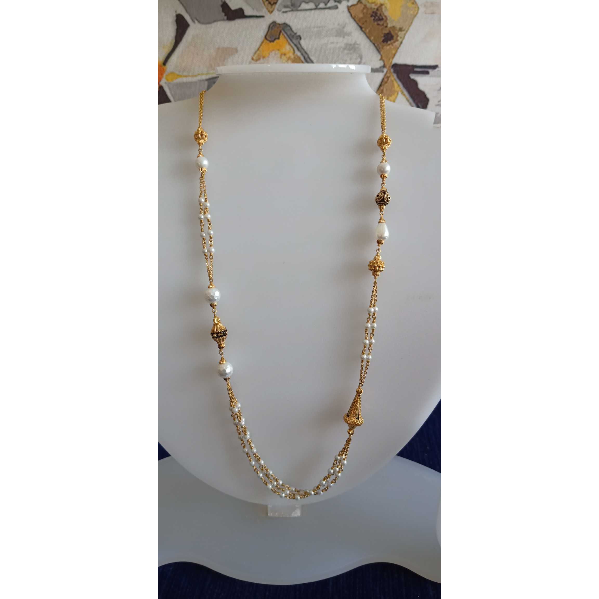 22ct Gold Rear Fancy Mala