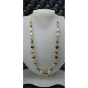 22 Ct Gold Stylist Mala For Ladies