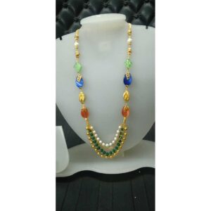 916 Gold Colorful Fancy Mala