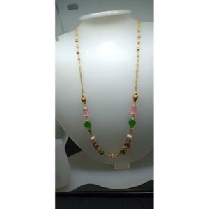 916 Gold Modern Chain Mala