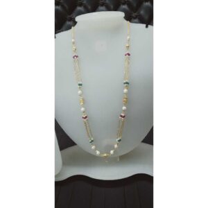 22KT Colourful Gold Fancy Mala
