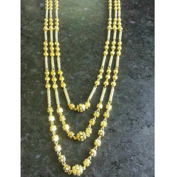 22KT Gold Vertical Mala