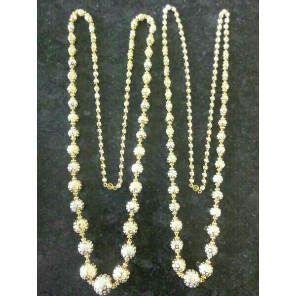 22KT Gold Vertical Mala