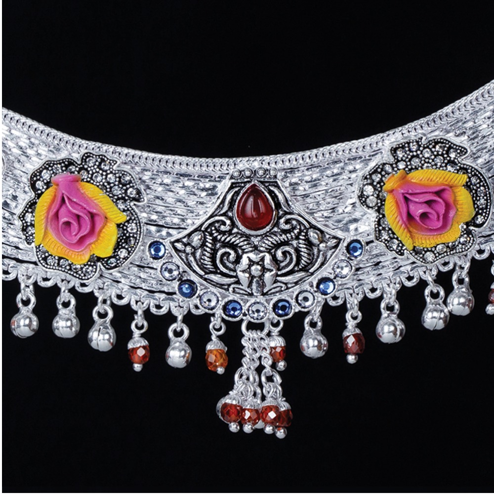 Silver Broad Designer Payal
