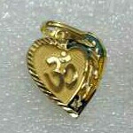 18KT Fancy Om Pendants