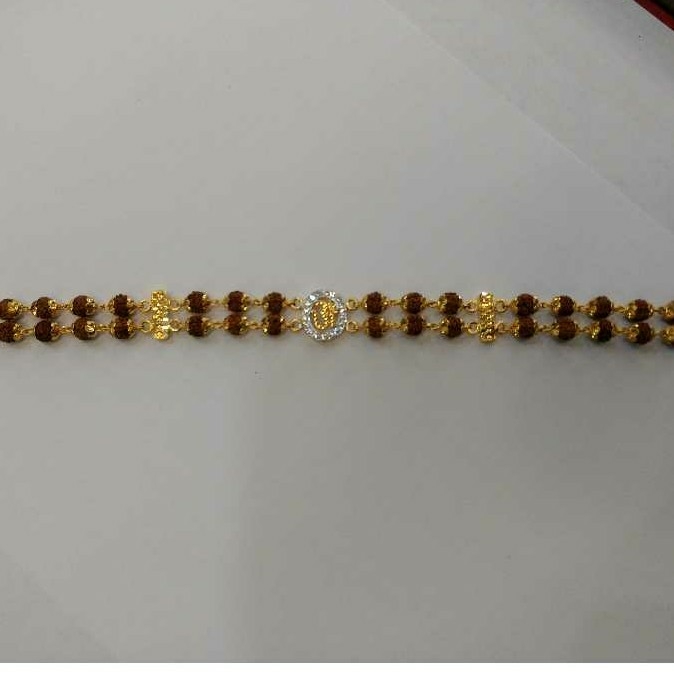 Gold Gents Rudraksh Bracelet