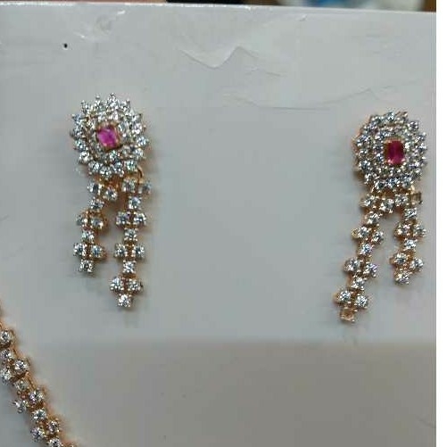 18KT Rose Gold Necklace Set