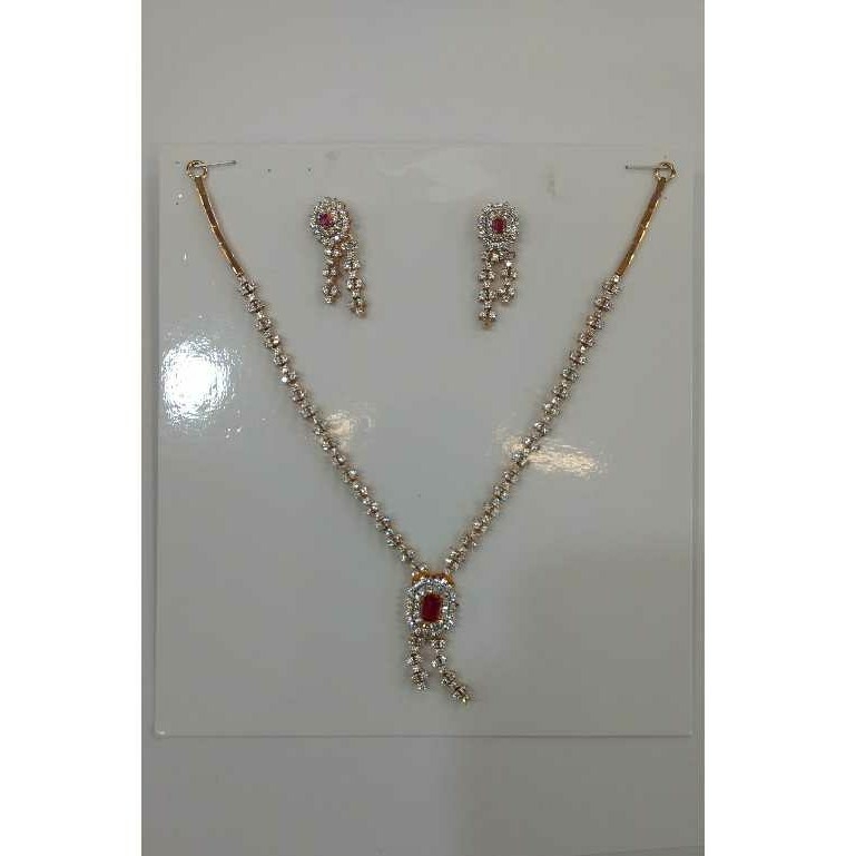 18KT Rose Gold Necklace Set