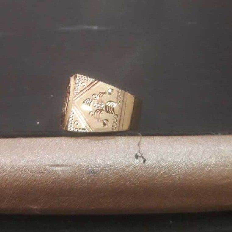 22K / 916 Gold Gents Indian Plain Ring