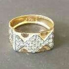 22KT Designer Gold Gents Ring
