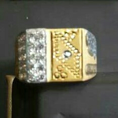 22KT Designer Gold Gents Ring