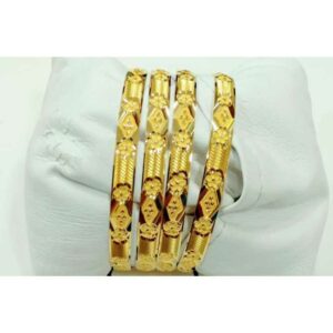 22kt 916  Machine Cut Attractive Bangles