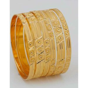 22kt 916  Machine Cut Attractive Bangles