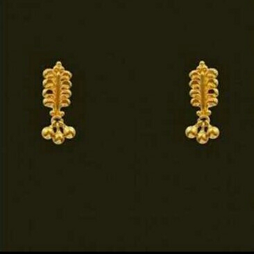22KT Gold Fancy Ladies Earrings