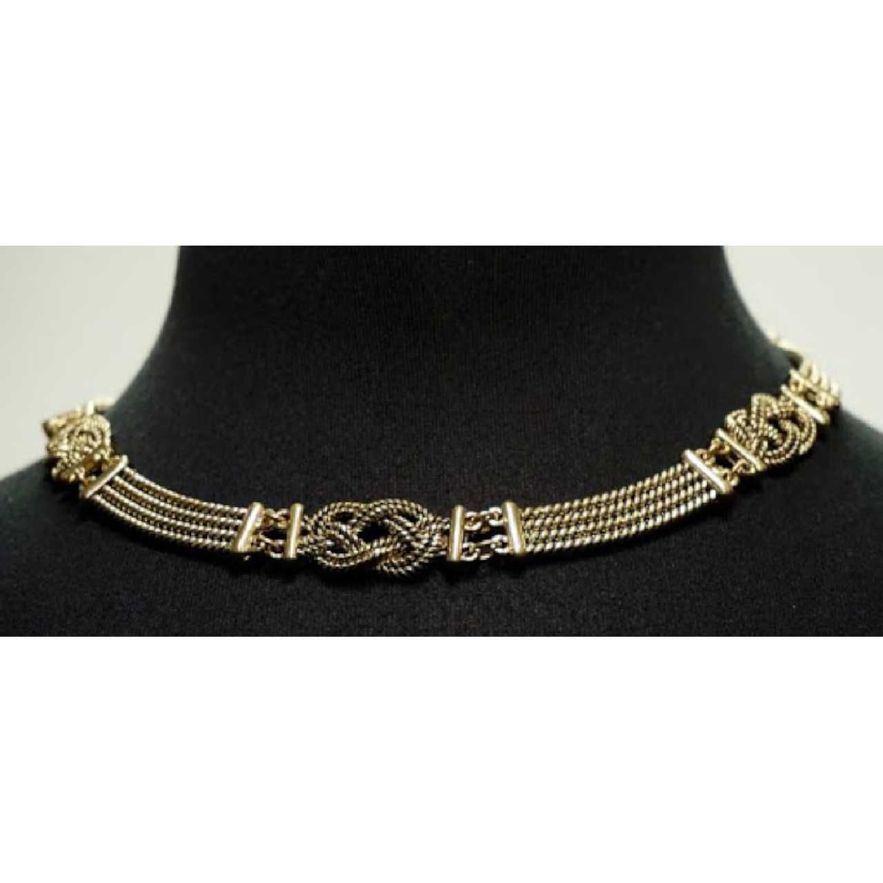916 Gold Ladies Indian Stylish Necklace