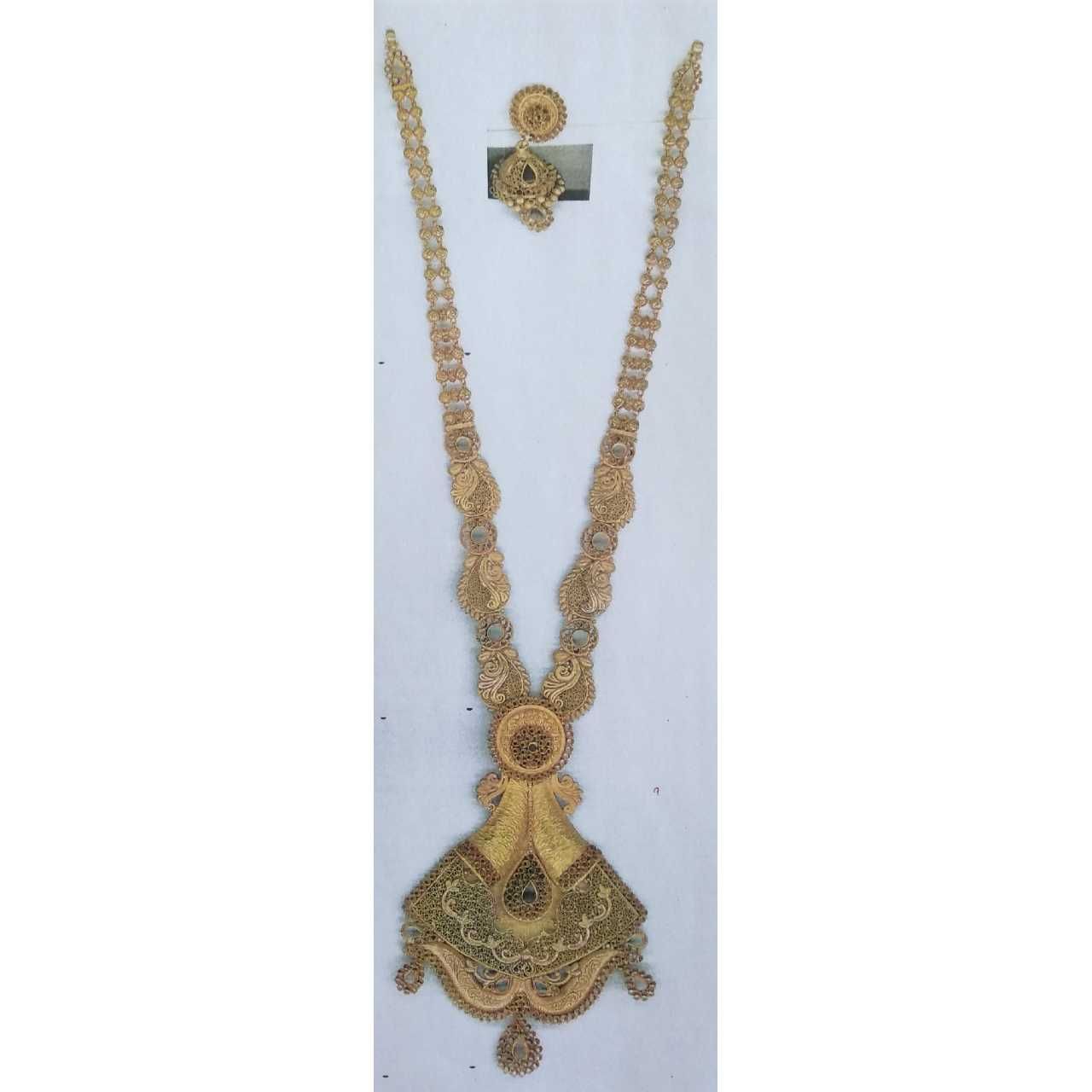 22K / 916 Gold Ladies Indian Necklace Set