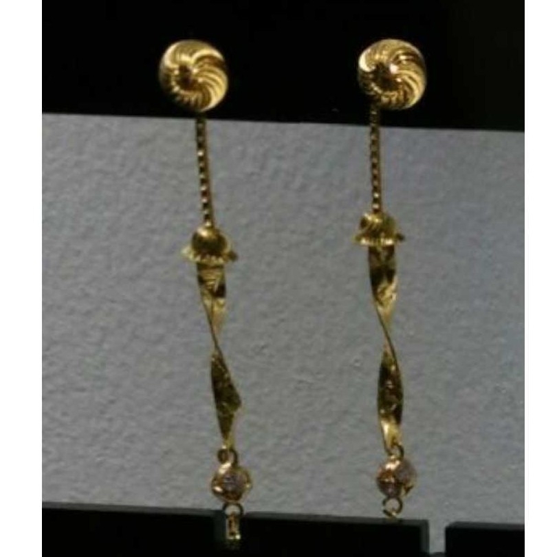 22KT Gold Ladies Indian Fancy Sui Dhaga Earrings