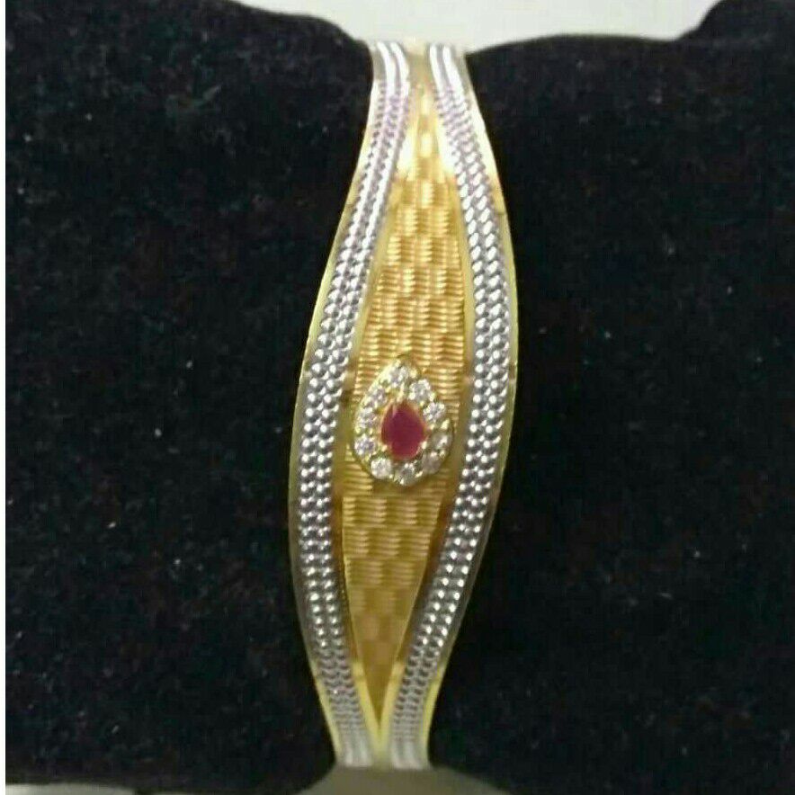 22K/916 Gold Fancy CNC Bangle