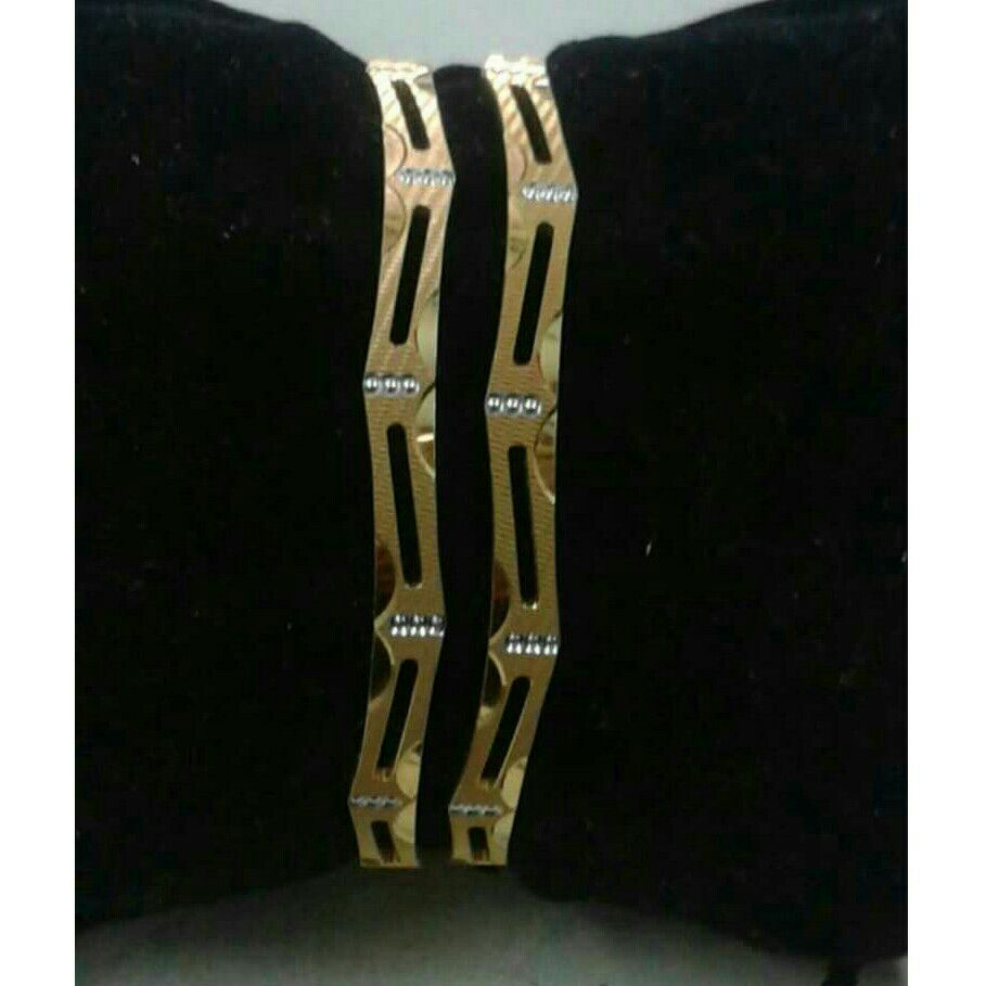 22K/916 Gold CNC Bangle