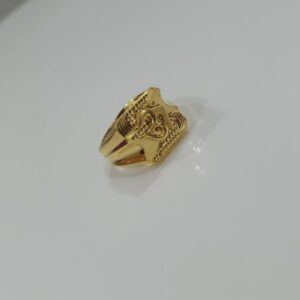 22K Gold Aum Design Ring