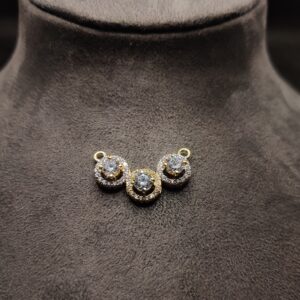 22k Gold Mangalsutra diamond pendant