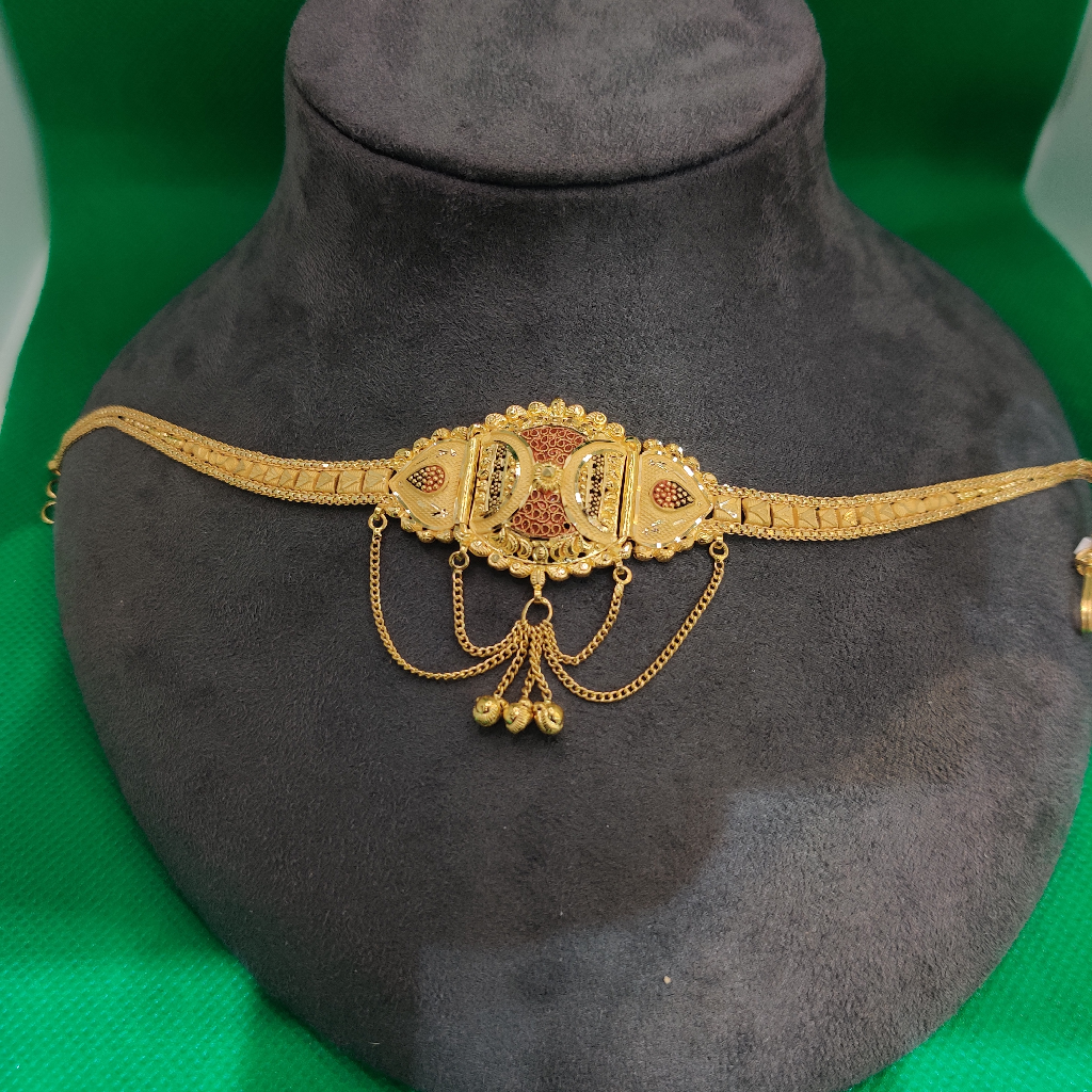 916 gold fancy Kolkati bajubandh