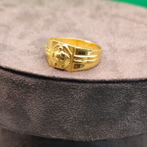 916 gold gents  ring
