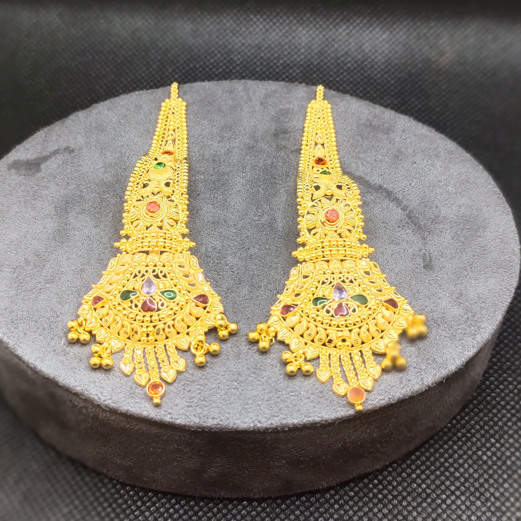 916 gold fancy Sajan buti - Image 2