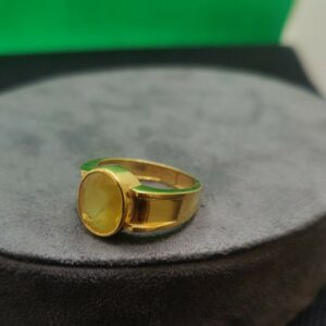 22 carat 916 gents guru pukhraj ring