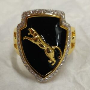 22 carat 916 Jaguar gents ring