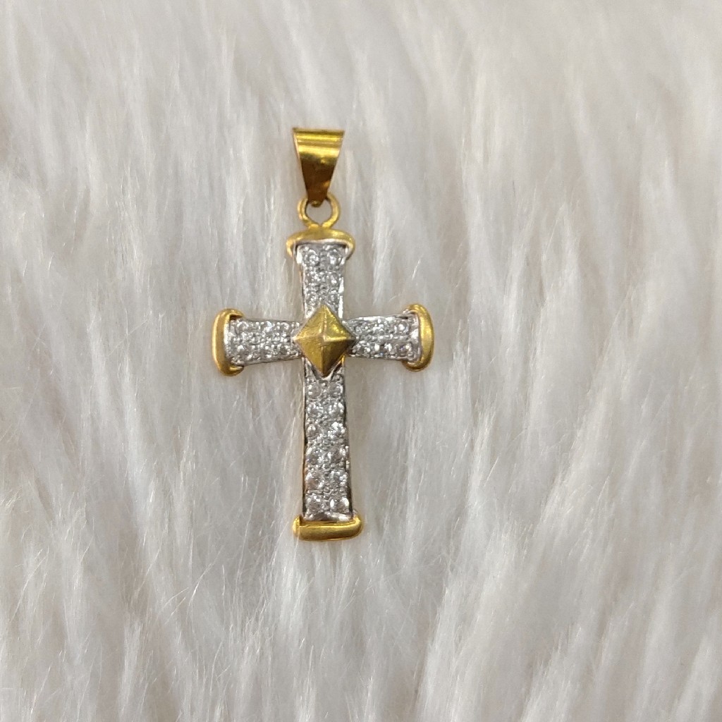 22 Carat 916 Christian Cross Pendant