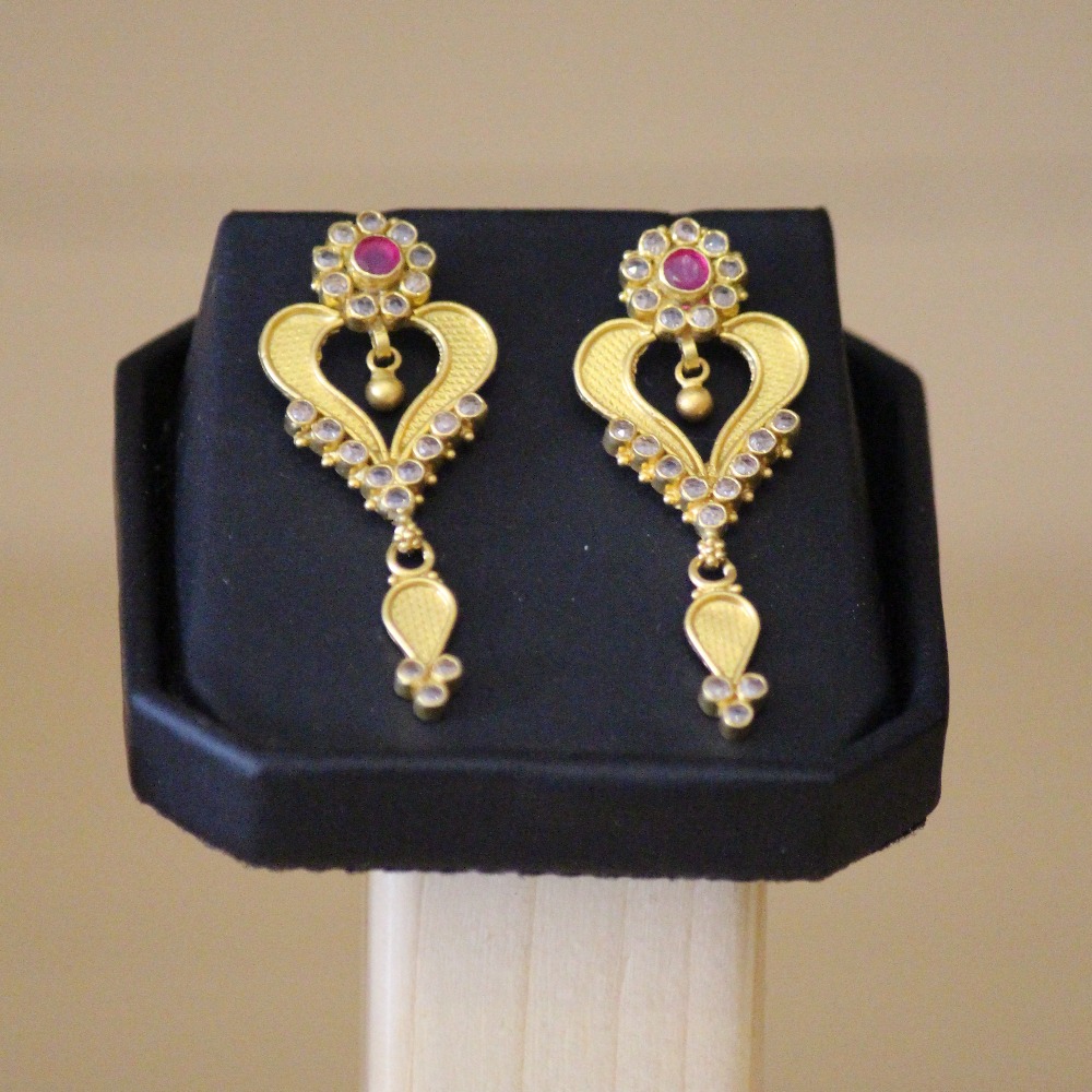 22K / 916 Gold Polki Ladies pendant