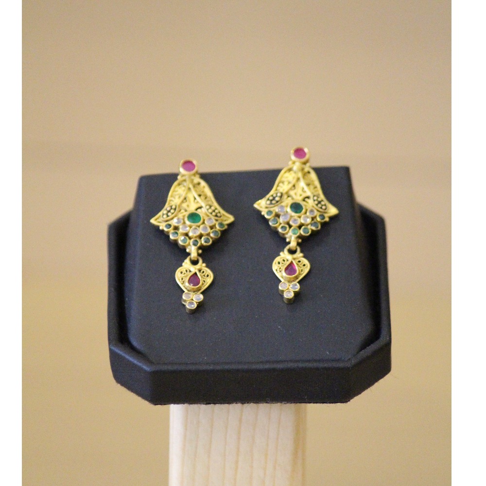 22K / 916 Gold Polki Pendant