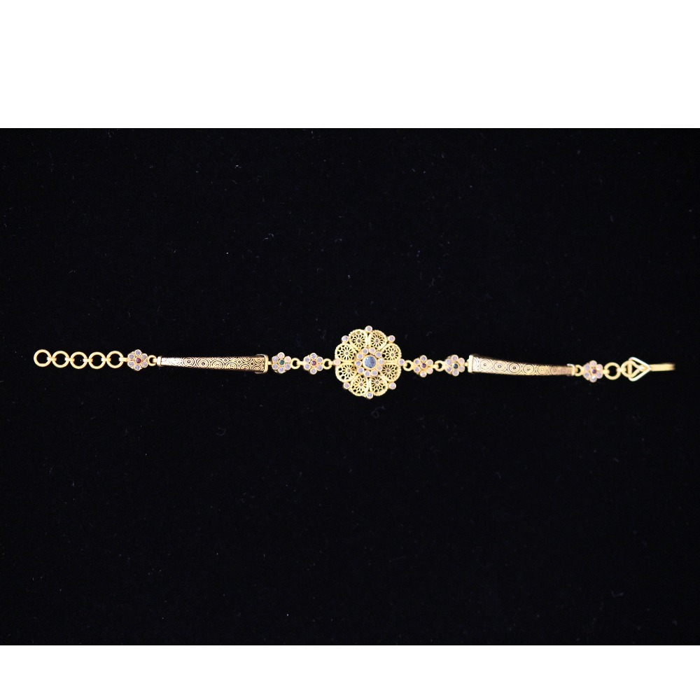 22KT Gold Ladies Polki Lucky (Bracelet)