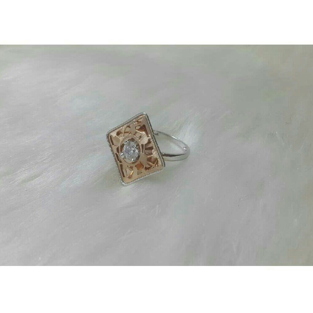 18K / 750 Rose Gold Ladies Special Modern Ring
