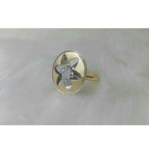 18K / 750 Yellow Gold Ladies Indian Classic Ring