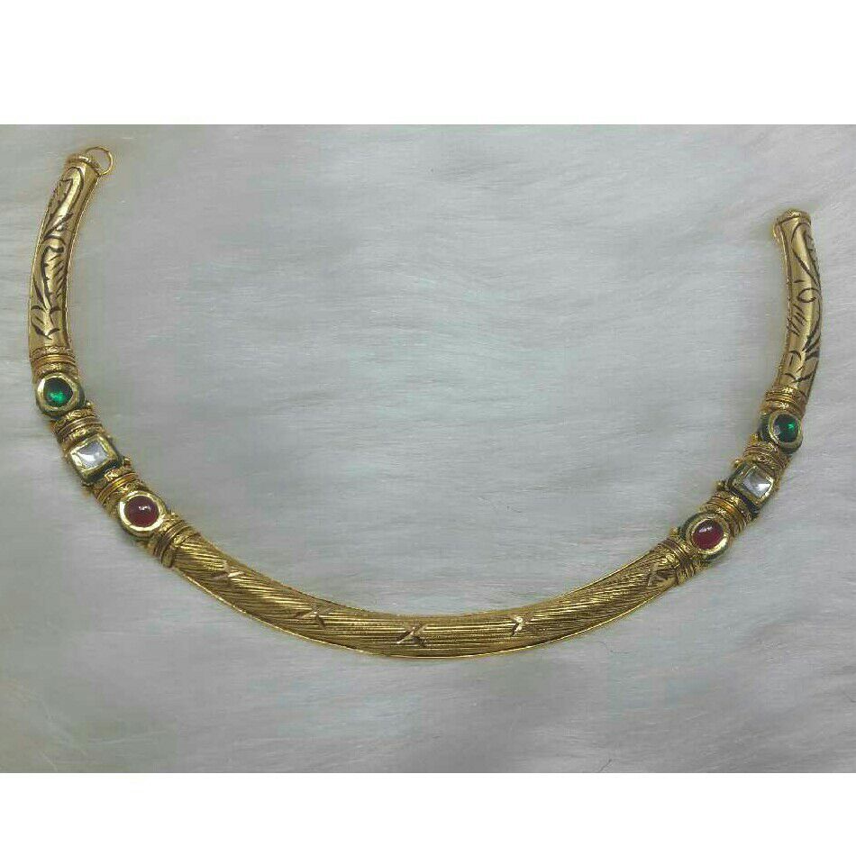 22K / 916 Gold Ladies Jadtar Antique Necklace Set