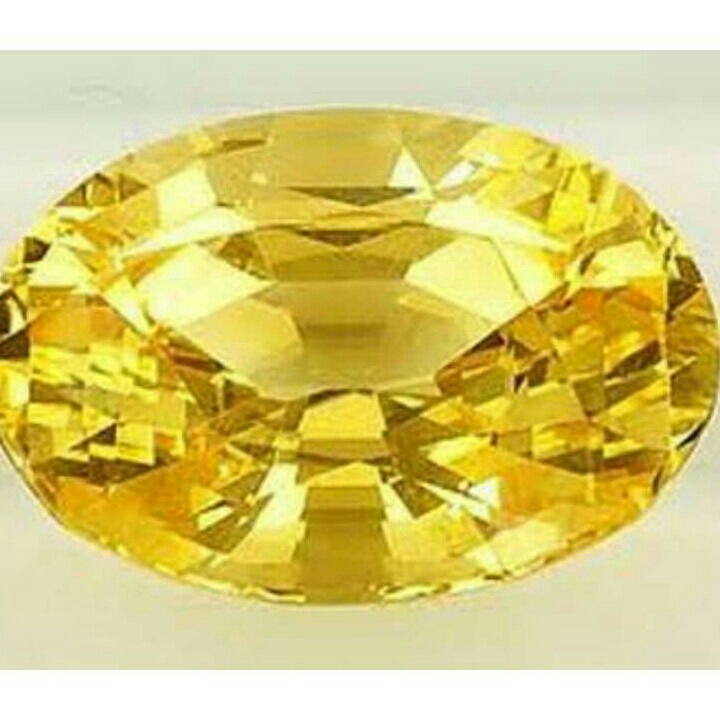 1CT barrel Yellow Sapphire