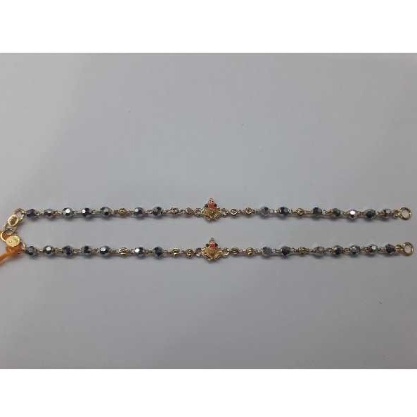 22KT Gold Kids Vertical Handmade Bracelet