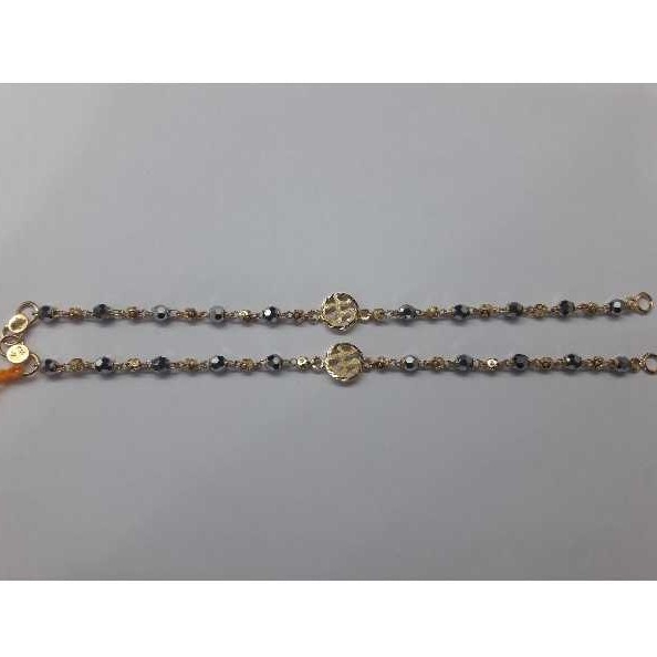22KT Gold Kids Vertical Fancy Bracelet