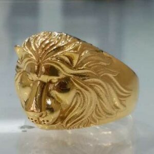 22KT Gold Gents Handmade Fancy Ring
