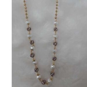 22KT Gold Ladies Indian Fancy Necklace
