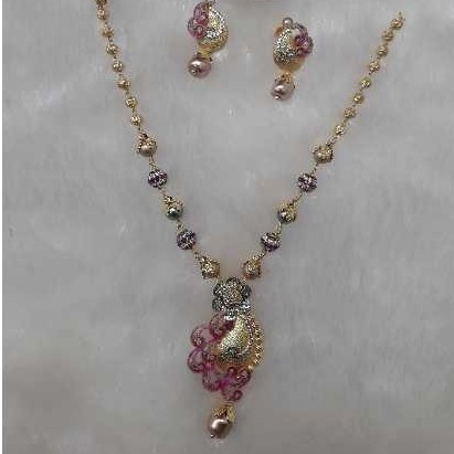22KT Gold Ladies Indian Fancy Dokiya Set