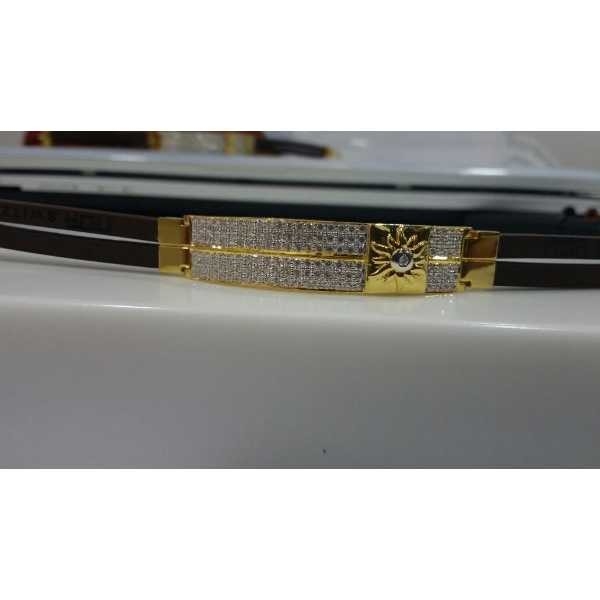 22KT Gold Gents Indian Fancy Bracelet