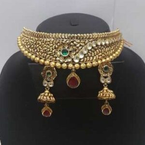 Fancy Gold 22Kt Chowker